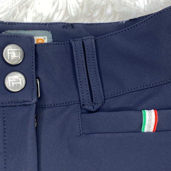 ForHorses *worn once* ELSA Breeches. Black riding pants. Juniors unisex. Size 8 - Picture 10 of 15